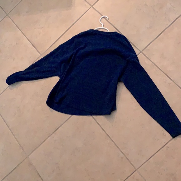 Dark blue long sleeve sweater - Picture 2 of 2